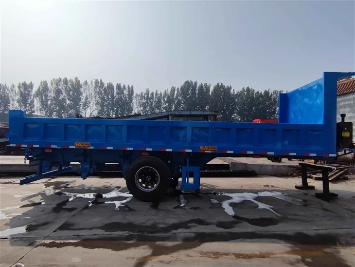 ریئر ڈمپ سیمی - ٹریلر